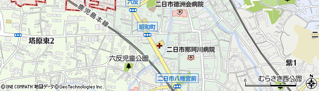 岩田屋二日市サロン周辺の地図