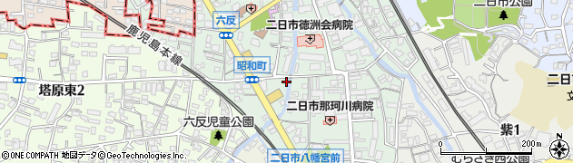 ミサ子美容室周辺の地図