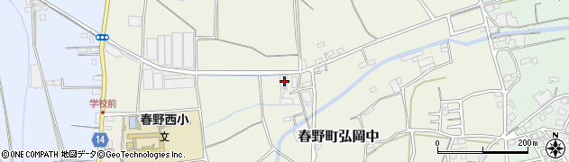 高知県高知市春野町弘岡中2453周辺の地図