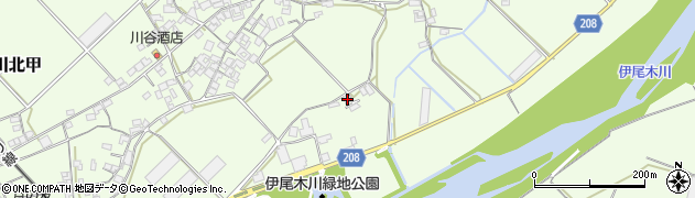 高知県安芸市川北甲901周辺の地図