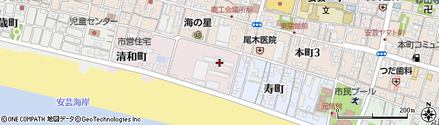 高知県立安芸高等学校周辺の地図