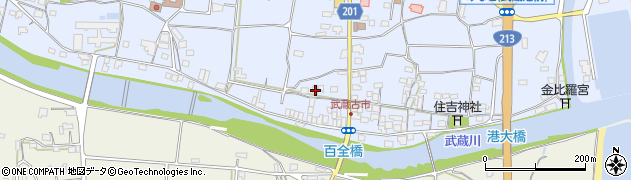 大分県国東市武蔵町古市602周辺の地図