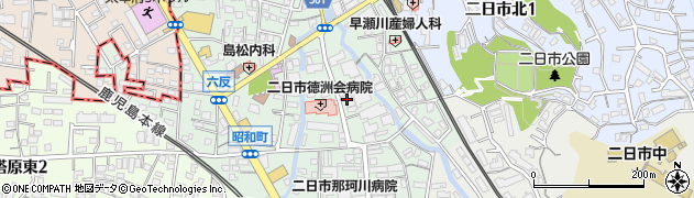 平成治療院周辺の地図