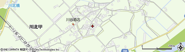 高知県安芸市川北甲1010周辺の地図