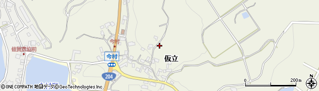 佐賀県玄海町（東松浦郡）仮立周辺の地図