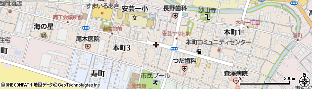元気館通り周辺の地図