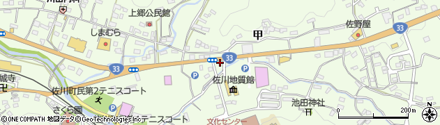 高知県高岡郡佐川町甲471周辺の地図