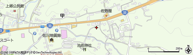 高知県高岡郡佐川町甲136周辺の地図