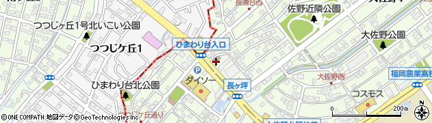 太宰府大佐野郵便局 ＡＴＭ周辺の地図