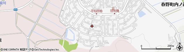 高知県高知市春野町平和525周辺の地図