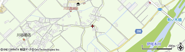 高知県安芸市川北甲742周辺の地図