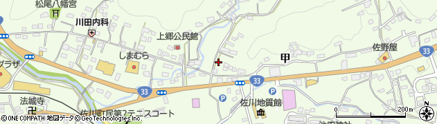 高知県高岡郡佐川町甲478周辺の地図