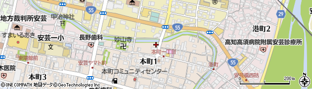 広田理容所周辺の地図