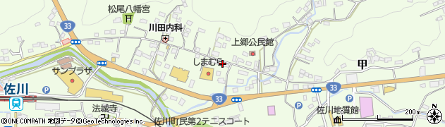 高知県高岡郡佐川町甲836周辺の地図