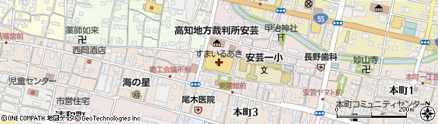 株式会社ダスキンサニーマート安芸営業所周辺の地図