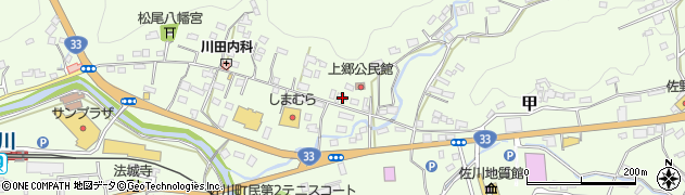 高知県高岡郡佐川町甲769周辺の地図