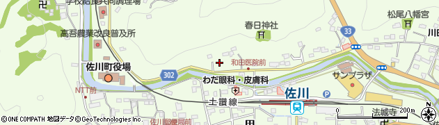 高知県高岡郡佐川町甲1013周辺の地図