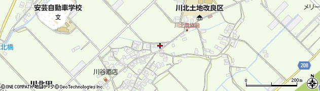 高知県安芸市川北甲877周辺の地図