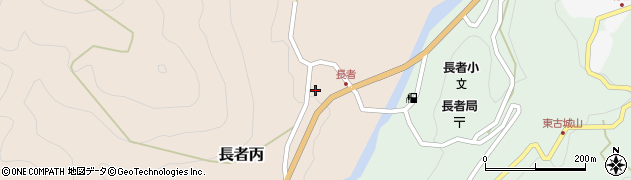 高知県仁淀川町（吾川郡）長者丙周辺の地図