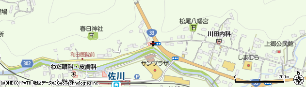 沢田整形前周辺の地図