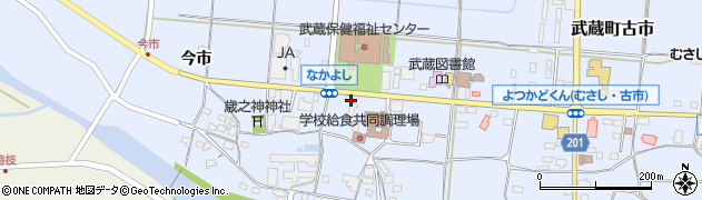 大分県国東市武蔵町古市1100周辺の地図