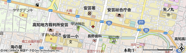 清岡動物病院周辺の地図