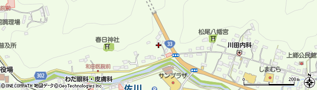高知県高岡郡佐川町甲977周辺の地図