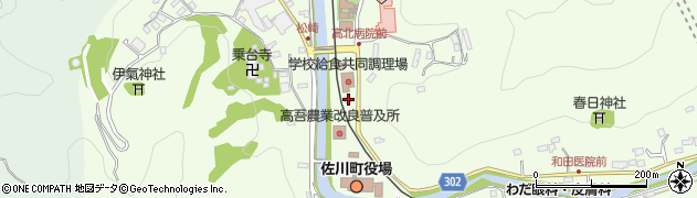 高知県高岡郡佐川町甲1667周辺の地図