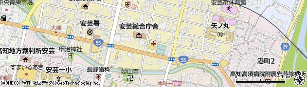 タマイセンター　安芸店周辺の地図