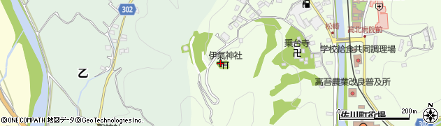 高知県高岡郡佐川町甲2418周辺の地図