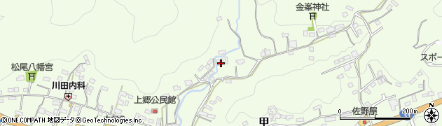 高知県高岡郡佐川町甲613周辺の地図