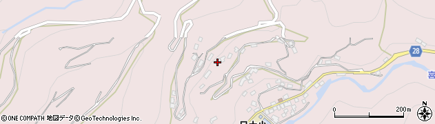 コウノ水道周辺の地図