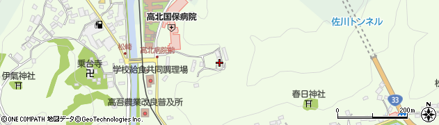 高知県高岡郡佐川町甲1677周辺の地図
