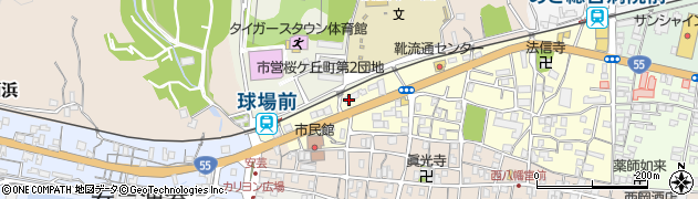 株式会社尾崎塗装工業　安芸営業所周辺の地図