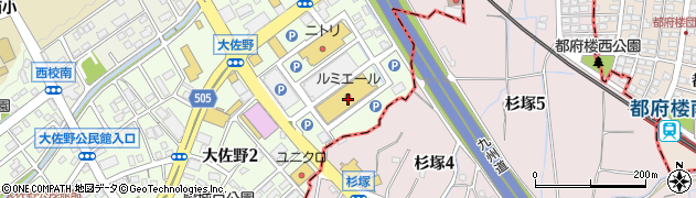 ルミエール太宰府店　惣菜部周辺の地図