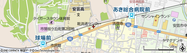 株式会社電温　安芸営業所周辺の地図