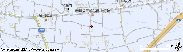 高知県高知市春野町弘岡上1664周辺の地図