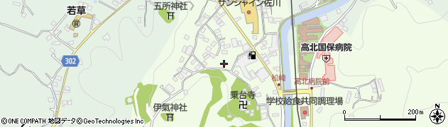 高知県高岡郡佐川町甲1806周辺の地図