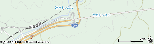 福岡県筑紫野市山家1123周辺の地図