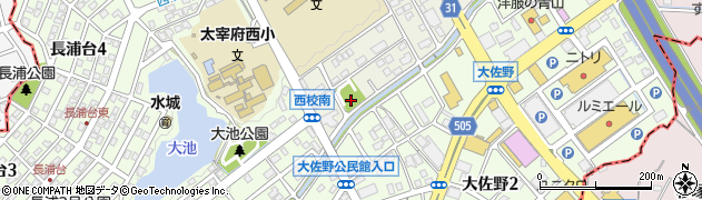 宮ノ本公園周辺の地図