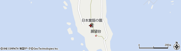日本童謡の園公衆トイレ周辺の地図