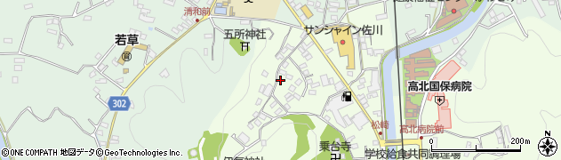 高知県高岡郡佐川町甲1817周辺の地図