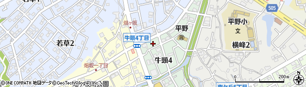 塚原公園周辺の地図