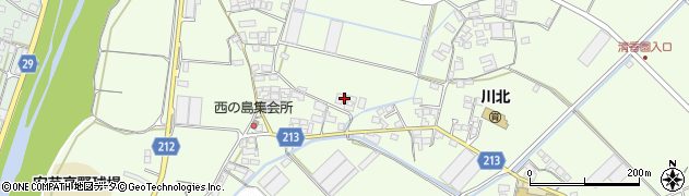 高知県安芸市川北甲2276周辺の地図