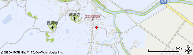 大分県宇佐市下矢部1221周辺の地図