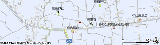 高知県高知市春野町弘岡上2456周辺の地図
