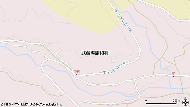 〒873-0424 大分県国東市武蔵町志和利の地図