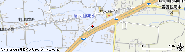 高知県高知市春野町弘岡上363周辺の地図