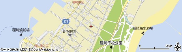 高知県高知市種崎周辺の地図
