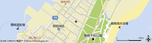 高知県高知市種崎周辺の地図